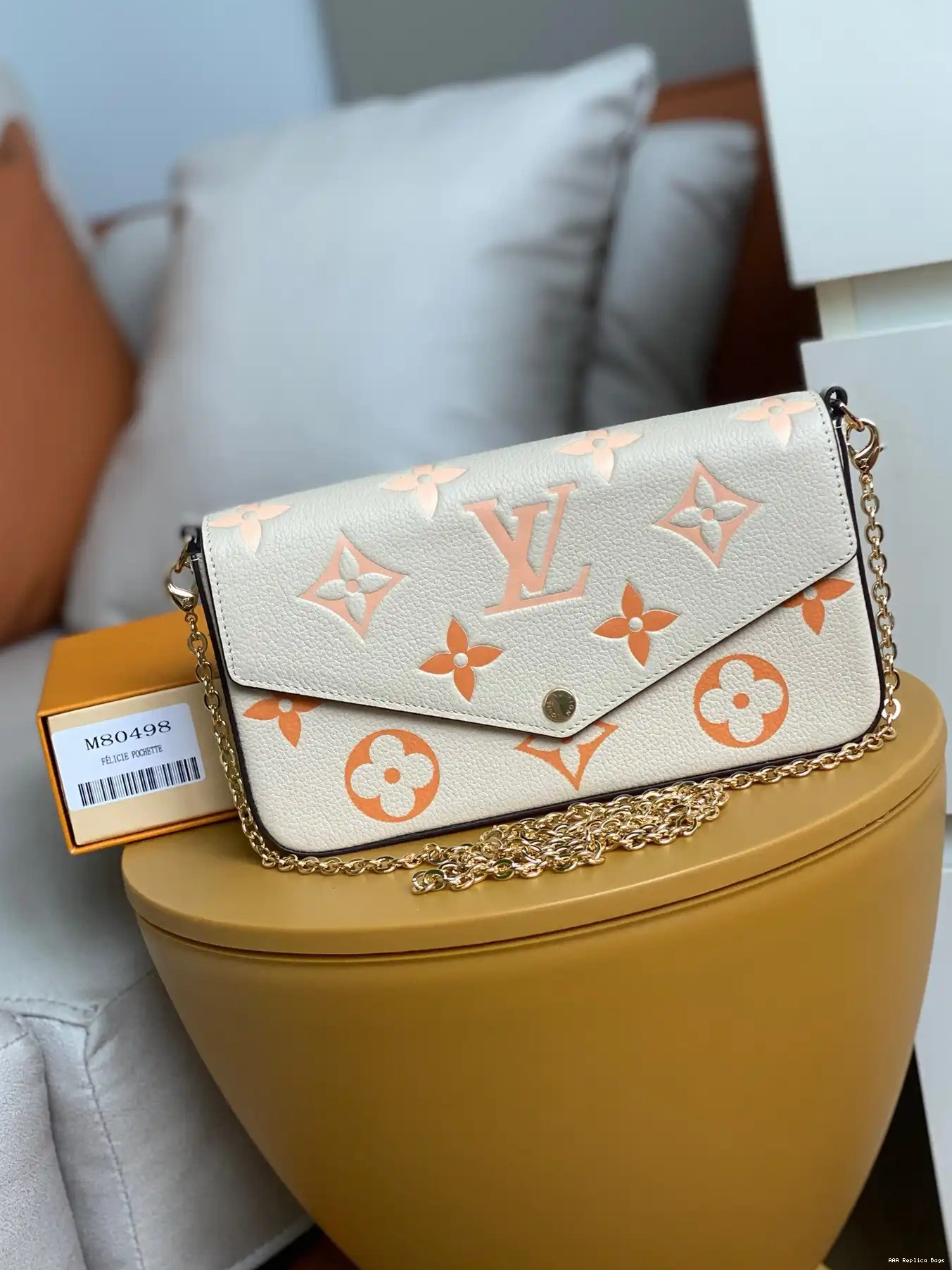 Aaa replica bags POCHETTE VUITTON FÉLICIE LOUIS 0622